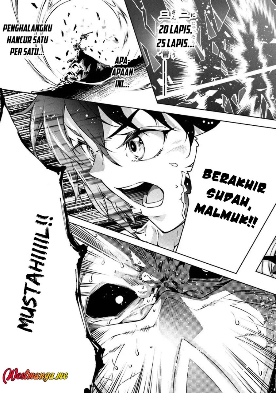 Kamigami ni Sodaterare Shimo no, Saikyou to Naru chapter 59